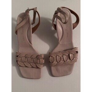 Paul Green Blush Leather Braided Sandals UK 5 US 7